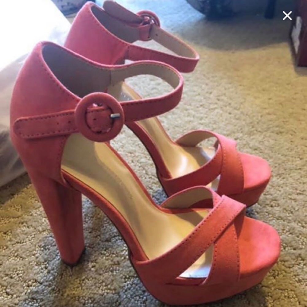 Coral heels